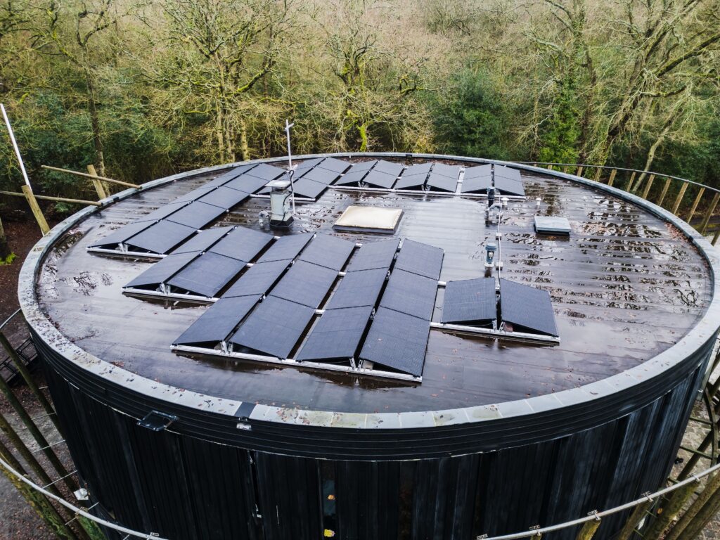Resitrix met zonnepanelen